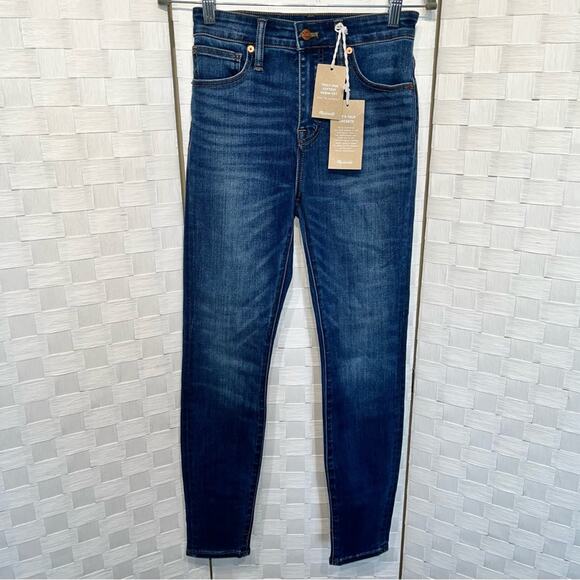 Madewell Womens Curvy High Rise Skinny Jeans Size 25 - Picture 1 of 13